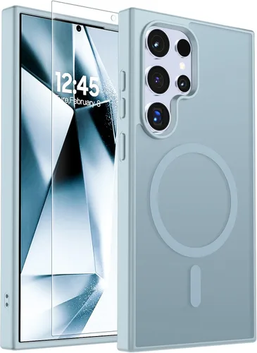 Vista 18 de SUPFINE Funda magnética para Google Pixel 10 Pro XL con protector de pantalla (imanes integrados) (protección contra caídas de grado militar)