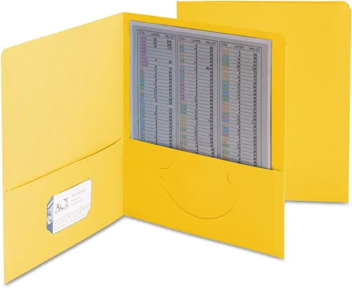 Vista 12 de Smead 87850 - Carpeta de 2 bolsillos con peso pesado, hasta 100 hojas, tamaño carta, colores surtidos, 25 por caja
