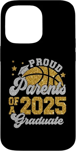 Vista 20 de iPhone 15 Parents of a 2025 Graduate Senior Graduation Basketball Case
