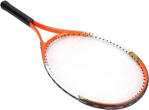 Vista 9 de Raqueta de tenis, 1 raqueta de tenis profesional para adultos, raquetas de tenis recreativas de aleación de aluminio con bolsa de transporte