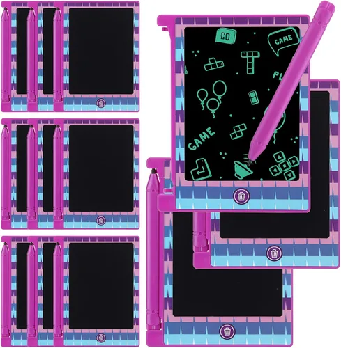 Vista 24 de Nezyo - Paquete de 12 tabletas de escritura LCD de 4.6 pulgadas, tablero
