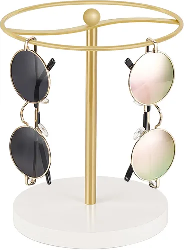 Vista 9 de Mkono Sunglasses Organizer Glasses Holder Stand Sunglass Storage Display Eyeglasses Rack for up to 12 Pairs of Eyewear Glasses for Table Dresser