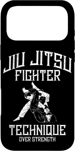 Vista 22 de Martial Arts MMA Fighter Technique Over Strenght Jiu Jitsu Case for iPhone 16