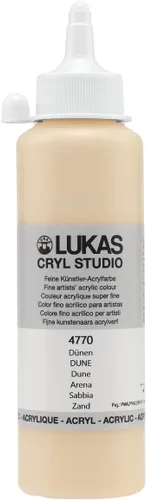 Vista 8 de Lukas CRYL Studio Artist - Pintura acrílica para artistas, Alizarín Carmesí, botella de 250 ml - Pinturas acrílicas de alto pigmento para pintar