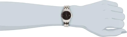 Vista 2 de Tissot Reloj de pulsera de acero inoxidable T41118353 Le Locle para mujer, Negro -, Automático