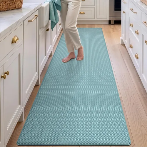 Vista 37 de DEXI Alfombrillas de cocina acolchadas antifatiga, 23 x 59 pulgadas beige (2-Beige)