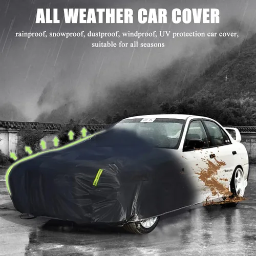 Vista 6 de Funda protectora de coche compatible con Subaru Crosstrek 2012-2024 SUV de 5 puertas, cubierta completa para automóvil para exteriores e interiores