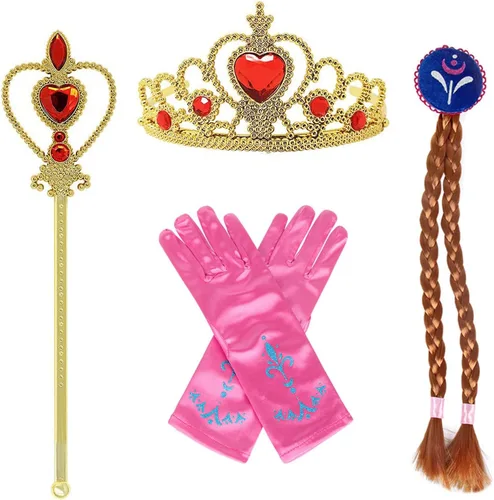 Vista 2 de GZ-LAOPAITOU Disfraz de princesa para niñas, Halloween, cosplay, Navidad, fiesta de cumpleaños, trajes con capa