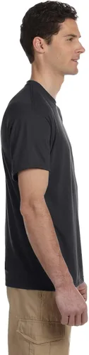 Vista 4 de Jerzees 21MR - Camiseta deportiva de manga corta, Blanco
