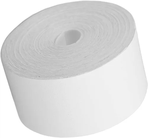 Vista 8 de VGEBY Cinta de raqueta, protector de raqueta de tenis de squash ampliado para equipo deportivo (Blanco) Cinta de tenis
