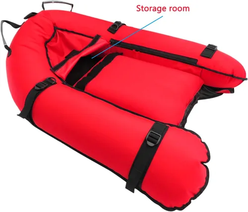 Vista 3 de Luwint Hi-Vi - Boya inflable de buceo y boya de marcador de superficie de 5 pies