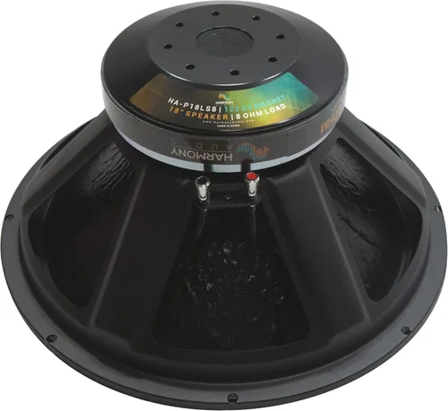 Vista 4 de Harmony Audio HA-P18LS8 Reemplazo 18" Pro PA 1600W Subwoofer/Altavoz Altavoz 8 Ohm Woofer