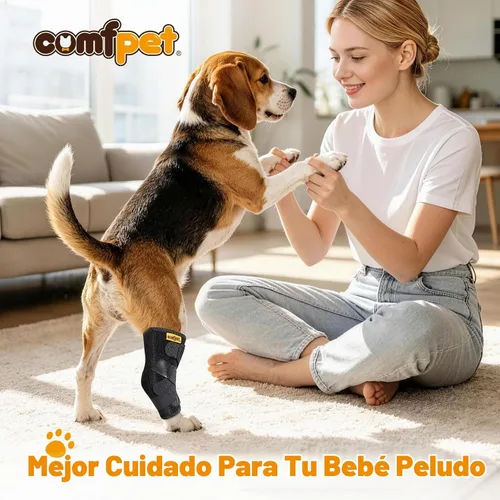Vista 4 de Soporte de corvejón grande para perro (40-90 libras), soporte de pata trasera de alta resistencia para labrador, pastor alemán, golden retriever