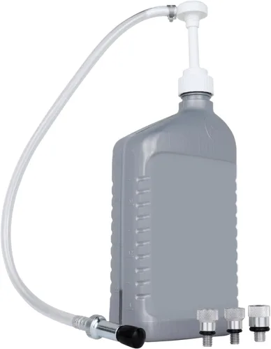 Vista 3 de ZEELINE BY MILTON Bomba manual para botellas de cuarto de galón, cuello de 1.102 in, con adaptador de rosca marina, uso con líquidos diferenciales