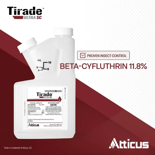Vista 2 de Insecticida Atticus Tirade Ultra SC (8.1 fl oz) - Concentrado de beta-ciflutrina
