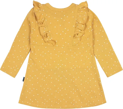 Vista 4 de Gerber Vestido de manga larga con detalle de volantes para bebé niña