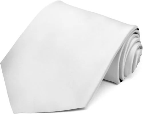 Vista 307 de tiemart Corbata de color sólido para hombre Longitud estándar