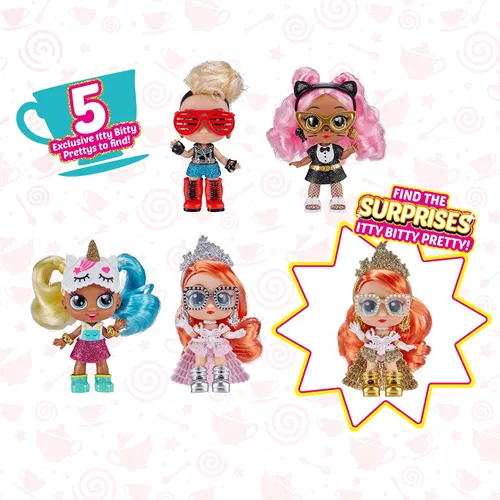 Vista 7 de Itty Bitty Prettys - Juego de muñecas para tomar té