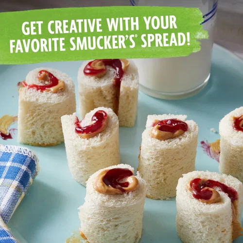 Vista 4 de Smucker's Jalea de frutas mixtas, taza de plástico de control de porciones de 1/2 oz, caja de 200