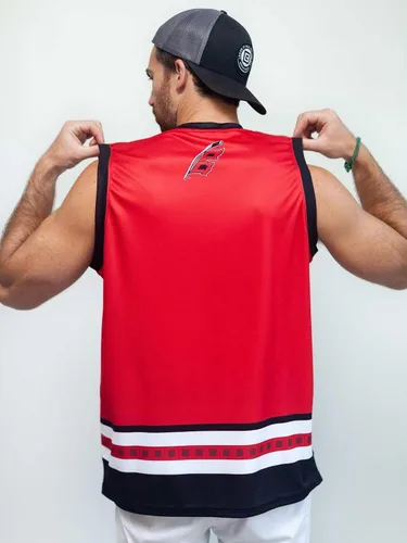 Vista 2 de Calhoun Camiseta sin mangas de hockey para hombre NHL Carolina Hurricanes