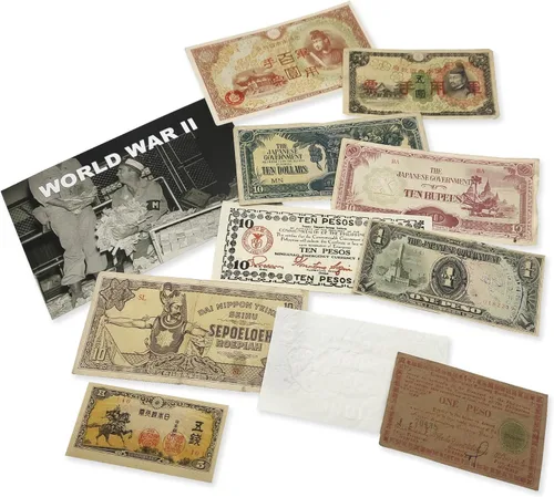 Vista 9 de IMPACTO COLECCIONABLES - 2 billetes utilizados durante la Segunda Guerra Mundial por las tropas alemanas (1939-42) - Tercer Reich, certificado
