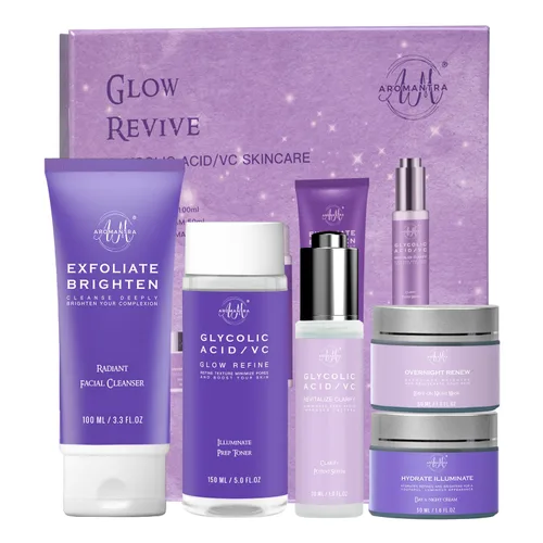 Vista 10 de Kit de cuidado de la piel para mujeres, juego hidratante de cuidado de la piel niacinamida+vitamina C, rutina diaria 5 en 1 con limpiador facial
