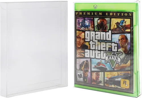 Vista 5 de Fundas protectoras compatibles con BLU-RAY con J-Card, Steelbooks, PS3, PS4, Xbox ONE (paquete de 10)