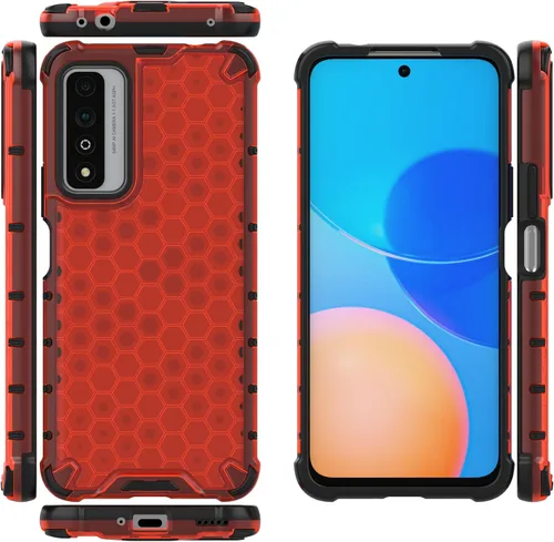 Vista 64 de Funda para Honor Magic3 5G, funda para Honor Magic3 5G Case 2 en 1 Funda para teléfono Negro