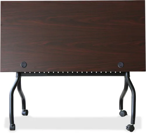 Vista 5 de Lorell LLR59518 - Mesa de entrenamiento con tapa abatible de caoba