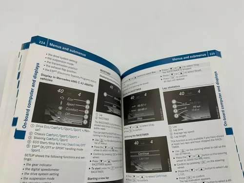 Vista 9 de 2017 Mercedes-Benz CLA-Class Owners Manual Handbook Set with Case OEM Z0A0256 Tapa blanda – 1 Enero 2017