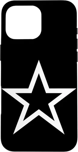 Vista 19 de Y2K Aesthetic Star - Carcasa para iPhone 17, diseño de estrella y negro