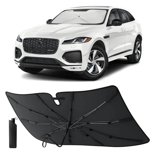 Vista 20 de EcoNour Parasol plegable para parabrisas de Mazda 3 2014-2016 2017 2018, parasol para ventana delantera de automóvil, protección UV, bloqueador