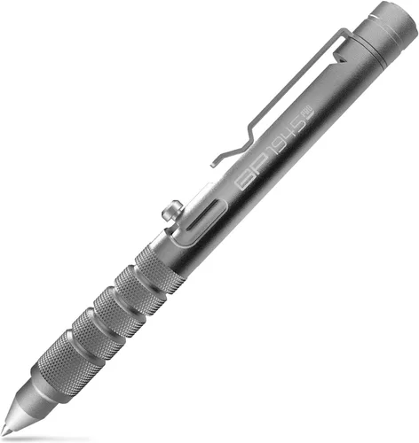 Vista 9 de GPCA - GP 1945 Pen LITE, Alternativa inteligente de luz de bolígrafo, multiherramienta recargable EDC con silbato de rescate multitono, medición