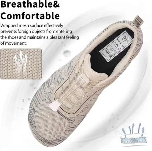Vista 4 de WateLves - Zapatos de agua para hombres y mujeres, para natación, playa, piscina, surfear, hacer yoga o aeróbico acuático, calcetines para el agua