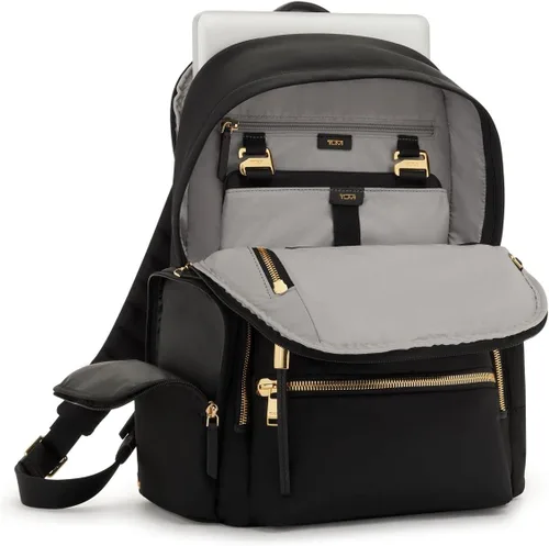 Vista 6 de TUMI Mochila Celina para mujer, NegroOro, Mochila Voyageur Celina