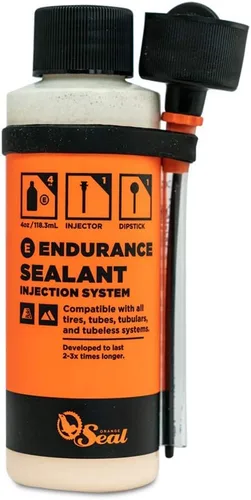 Vista 12 de Orange Seal - Sellador de neumáticos de bicicleta sin cámara de fórmula de resistencia Larga duración, sellado rápido para neumáticos