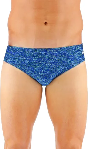 Vista 13 de TYR Men's Durafast Elite Racer Brief Swimsuit Negro