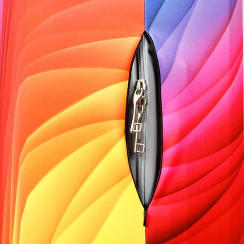 Vista 6 de YEKEYI Funda protectora de equipaje lavable de viaje linda chica maleta protectora para 18-32 pulgadas, Espíritu de deseos