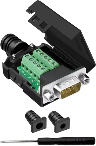 Vista 9 de 28 AWG 9/C CMP Cable de datos RS232 de seguridad con doble blindaje CMP - 16 pies - Uso para adaptadores serie DB9 1 cable blindado doble 28AWG 9/C
