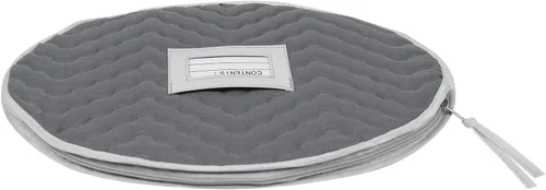 Vista 5 de Richards Homewares. Juego de accesorios de micro fibra de seis unidades, color gris.
