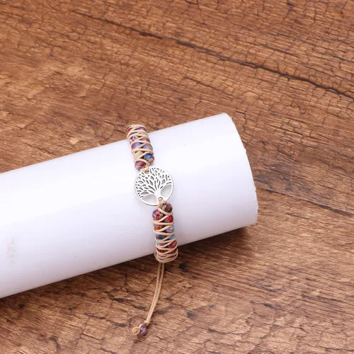 Vista 4 de JoycuFF - Brazalete motivacional para mujer, de acero inoxidable, abierto y grabado