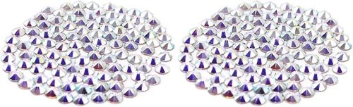 Vista 4 de Preciosa Viva Crystal AB - Diamantes de imitación - Parte trasera plana - SS20 (0.197 in) - 144 piezas