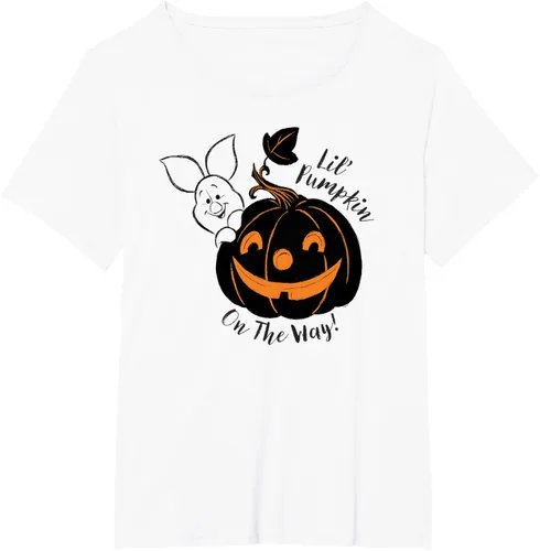 Vista 66 de Disney Camiseta de Halloween Winnie the Pooh Lil' Pumpkin on the Way, Blanco, S