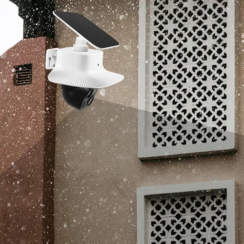 Vista 9 de Funda de lluvia compatible con Eufy Security SoloCam S340 (versión 2026), parasol para Eufy S340, resistente a la intemperie, cubierta de cámara