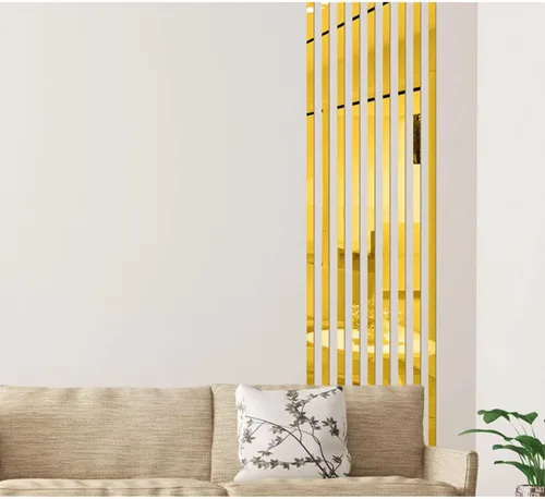 Vista 6 de 15 piezas de moldura flexible autoadhesiva, calcomanías vibrantes como espejos, calcomanías extraíbles para marcos de pared/borde de papel Negro