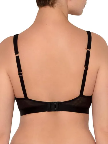 Vista 2 de Smart & Sexy Bralette de malla transparente para mujer