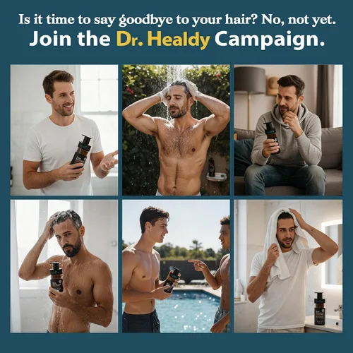 Vista 7 de Champú activador de raíces para hombres, champú para el crecimiento del cabello para pérdida de cabello y adelgazamiento del cabello, sin sulfato