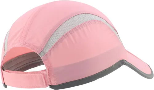 Vista 29 de connectyle plegable malla deportes cap con transpirable con rayas reflectantes Sun Runner Cap
