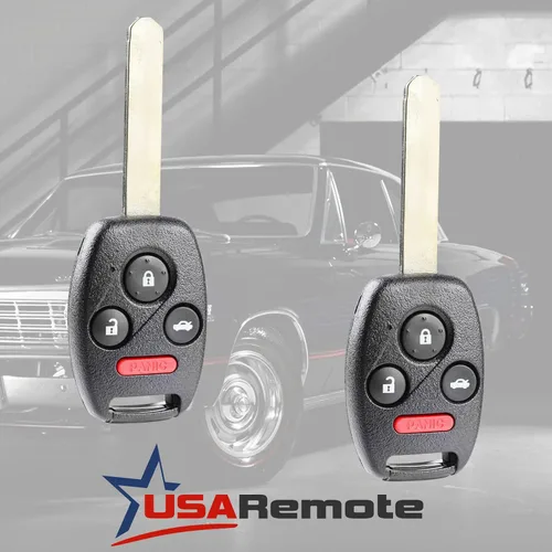 Vista 2 de Compatible con llavero de entrada sin llave Honda Accord Coupe 2008 2009 2010 2011 2012 (MLBHLIK-1T), Juego de 2