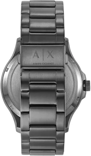 Vista 3 de Armani Exchange, AX - Reloj de cuarzo,de acero inoxidable, para hombre., Gris Automático